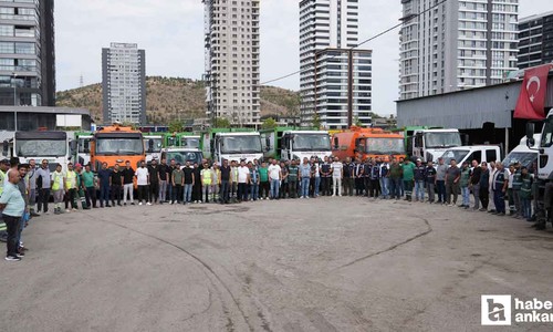 Keçiören Belediyesi ilçe genelinde geniş kapsamlı temizlik seferberliği başlattı