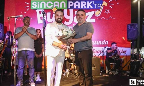 Sincan Park'ta Uğur Karatekin konseri düzenlendi!