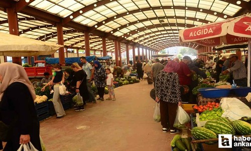 Kahramankazan Belediyesi'nden üreticiden tüketiciye: Köylü pazarları!