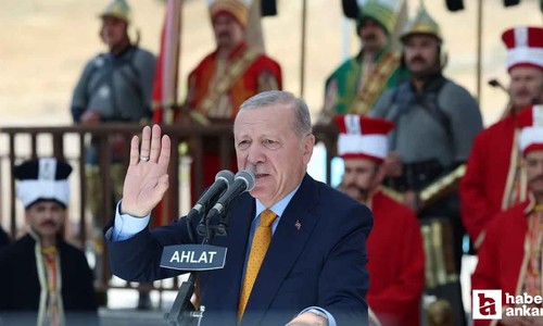Cumhurbaşkanı Erdoğan'dan Ahlat'taki etkinlikte önemli açıklamalar
