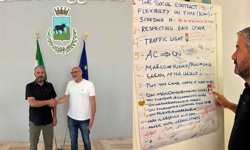 Pursaklar Belediye Başkanı Çetin'den Poggiardo'ya dostluk ziyareti