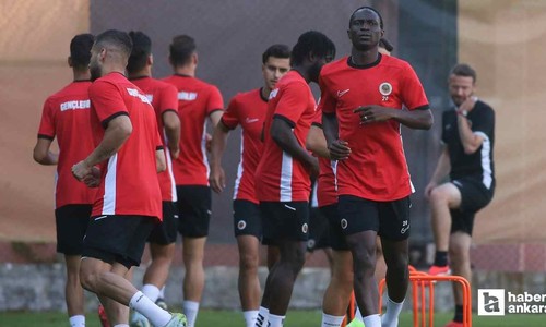 Gençlerbirliği'nde Fenerbahçe maçı için ilk antrenman yapıldı