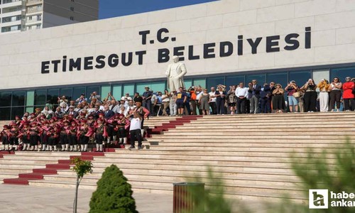 Etimesgut Belediyesi'nin 30 Ağustos Zafer Bayramı coşkusu göklerde başladı