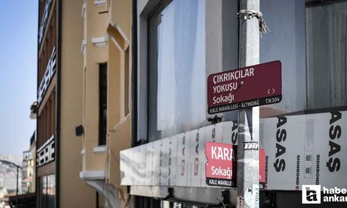 Ankara'nın ilk açık hava AVM'si burasıydı: Çıkrıkçılar Yokuşu yenileniyor!