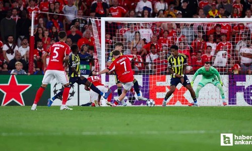 Kerem'in golüyle Benfica'ya mağlup olan Fenerbahçe Şampiyonlar Ligi'nden elendi