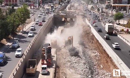 ABB trafik sorununa dur dedi! Gimat Alt Geçidi 4 şeritten 6 şeride çıkıyor