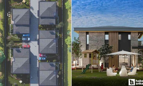 Başkentte gürültüden uzaklaşmak isteyenlere Ramars Karacakaya'dan tripleks villalar