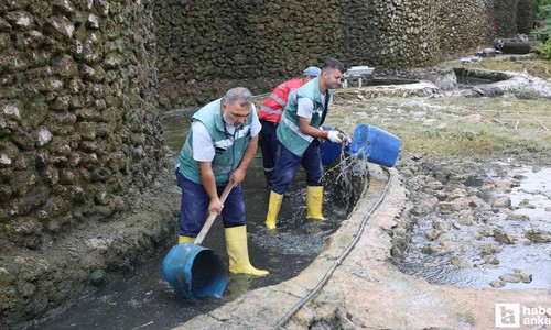 Büyük Keçiören Şelalesi'nde sonbahar öncesi bakım çalışmaları başladı