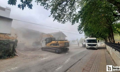 Altındağ Belediyesi metruk yapıları yıkmaya devam ediyor