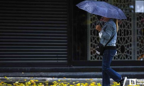 Ankara'da öğleden sonra gök gürültülü sağanak yağış bekleniyor