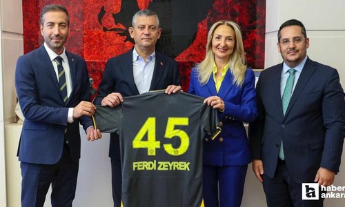 Ankaragücü'nden CHP Genel Başkanı Özgür Özel'e ziyaret