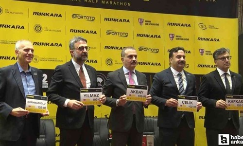Ankara için tarihi yarış: Uluslararası Runkara Yarı Maratonu lansmanı yapıldı