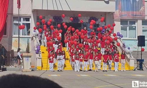 Beypazarı'nda öğrenciler İlköğretim Haftasını kutladı