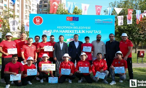 Keçiören Belediyesi'nin Avrupa Hareketlilik Haftası etkinlikleri coşkuyla başladı