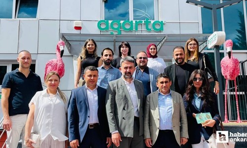 Ankara Kent Konseyi'nden Agarta Kozmetik'e ziyaret