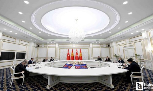 Cumhurbaşkanı Yardımcısı Yılmaz, Kasımaliyev ile görüştü