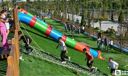 Başkentliler bu parka bayılıyor! Sadece bir haftada 180 bin kişi ziyaret etti