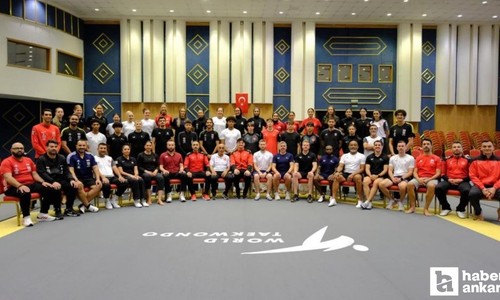 Taekwondo Milli Takımı, Dünya Şampiyonası öncesinde Ankara'da kampa girdi