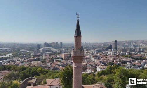 Ankara'nın ilk camisi burası! Ankara kalesi fethedildikten sonra yapıldı hala ayakta