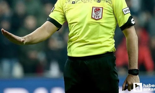 1, 2 ve 3. Ligde yer alan Başkent takımlarının maçlarını yönetecek hakemler