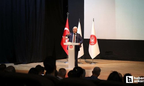 Keçiören Belediyesi'nin düzenlediği konferansta Ahilik ruhu anlatıldı