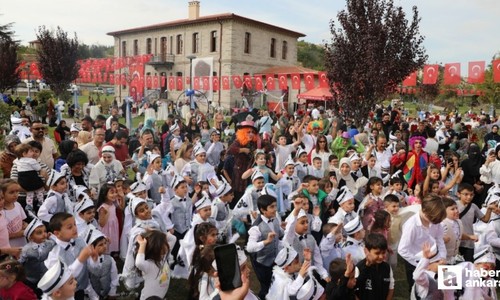 Keçiören Belediyesi'nin sünnet şöleni renkli görüntülere sahne oldu