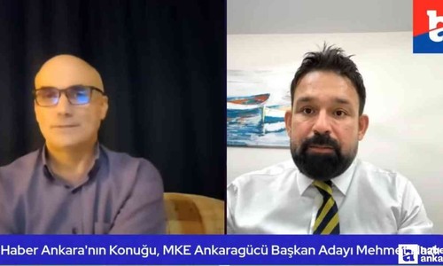 Ankaragücü Başkan adayı Mehmet Nazlı, Haber YouTube kanalında açıklamalar yaptı