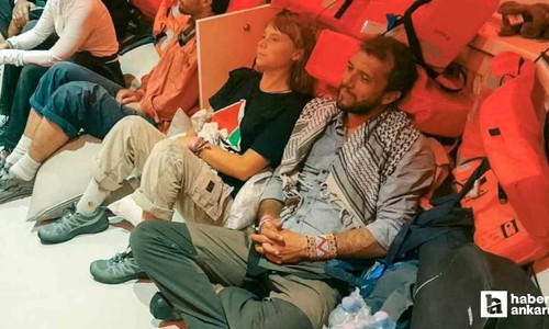 İsrail'in elindeki 42 aktivist açlık grevine başladılar