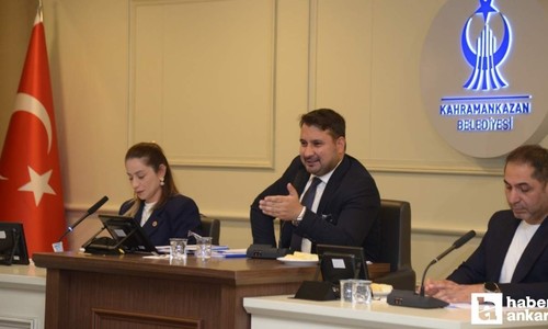 Kahramankazan Belediyesi Ekim Ayı Olağan Meclis Toplantısı yapıldı