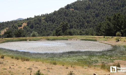 İsmini çobanlar vermiş! Ankara'nın keşfedilmeyi bekleyen krater gölü!