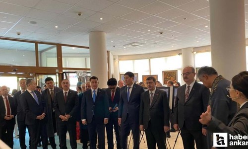 Ankara Valisi Şahin, ‘Hazar'ın İncisi Kazak Otağı' açılışına katıldı