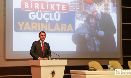 Bakan Murat Kurum: Afetlere dirençli şehirleri inşa etmeye devam edeceğiz