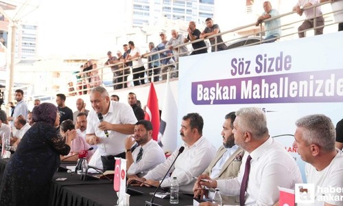 Keçiören Belediye Başkanı Özarslan mahalle buluşmalarında yeni adresi duyurdu!