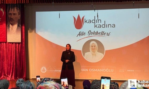 Sincan Belediyesi, söyleşi programında Nilhan Osmanoğlu'nu konuk etti
