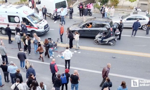 Çankaya'da trafik kazasında motosiklet sürücüsü hayatını kaybetti