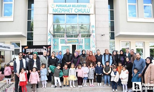 Pursaklar Belediyesi’ne bağlı Nezaket Okullarında nezaketin önemi pekiştirildi