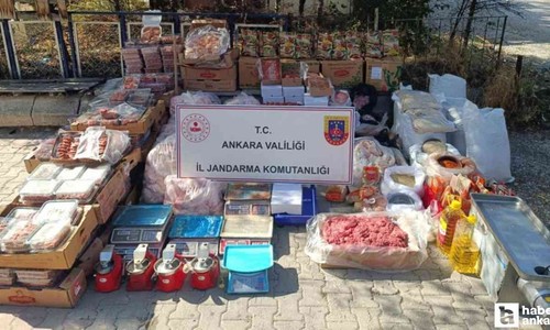 Yenimahalle'de 1 ton 200 kilogram bozuk tavuk ve et ele geçirildi