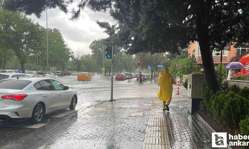 Ankaralılar şemsiyesiz çıkmayın: Ankara'da bugün gün boyunca yağmur bekleniyor