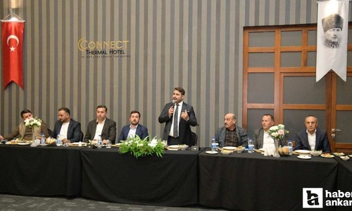 Kahramankazan Belediye Başkanı Çırpanoğlu, ilçedeki muhtarlarla buluştu