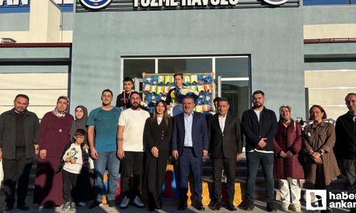 Sincan Belediyesi Yenikent Yüzme Havuzu'nda final müsabakası yapıldı