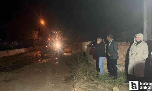 Kırıkkale Bahşılı'da sağanak yağış taşkınlara sebep oldu