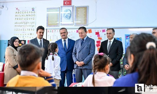 Altındağ Belediye Başkanı Tiryaki, Atilla İlkokulu’nu ziyaret etti