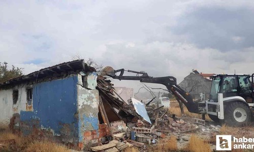 Altındağ Belediyesi mahalle mahalle metruk yapılarla mücadele ediyor