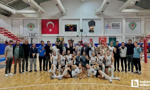 Etimesgut Belediyesi Voleybol Takımı galibiyet serisini sürdürüyor