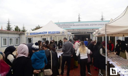 Kahramankazan Belediyesi'nden Gazze'ye umut eli: Kermes düzenlendi