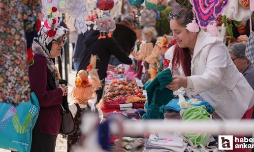 Etimesgut Belediyesi, 8. Kadın Emeği Pazarı'nı Göksu Parkı'nda düzenledi