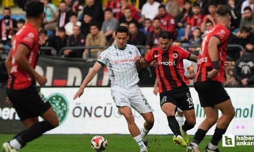 Gençlerbirliği öne geçtiği maçta Konyaspor'a 2-1 kaybetti