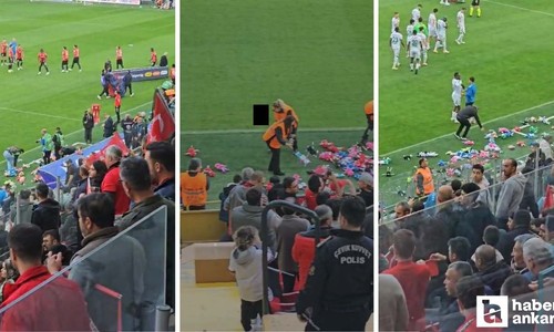 Gençlerbirliği tribünlerinde Cumhuriyet coşkusu ve İsrail protestosu