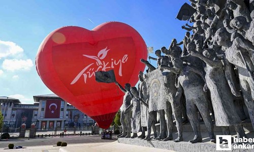 Başkentte, 29 Ekim'e özel sıcak hava balonu etkinliği düzenlenecek!