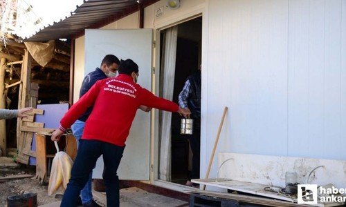 Kahramankazan Belediyesi'nden ihtiyaç sahiplerine sıcak yemek hizmeti